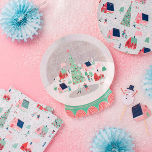Winter Wonderland Dessert Plates 8ct | The Party Darling