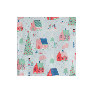 Winter Wonderland Lunch Napkins 16ct | The Party Darling