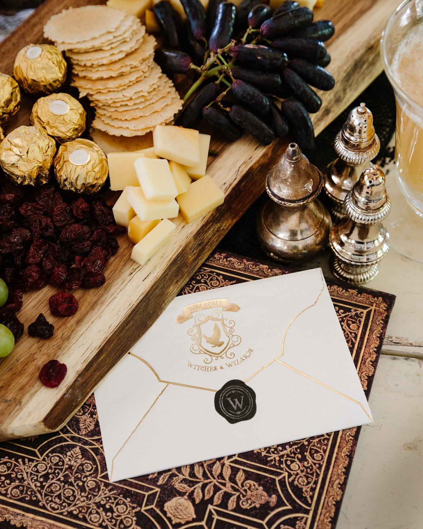 Spellbound Witches & Wizards Letter Napkins 18ct | The Party Darling