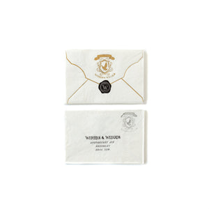 Spellbound Witches & Wizards Letter Napkins 18ct - The Party Darling