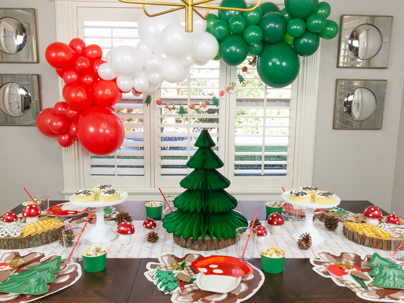 Throw a Whimsical Woodland Christmas Party The Party Darling