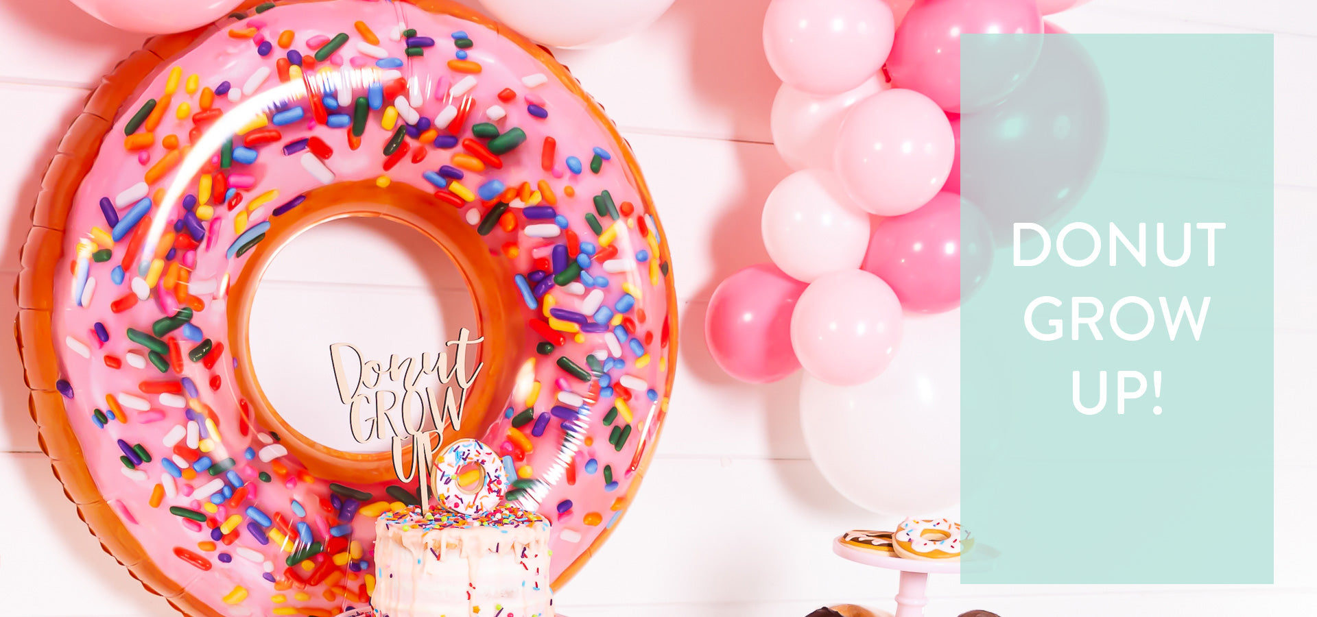 Donut Grow up party inspiration blog