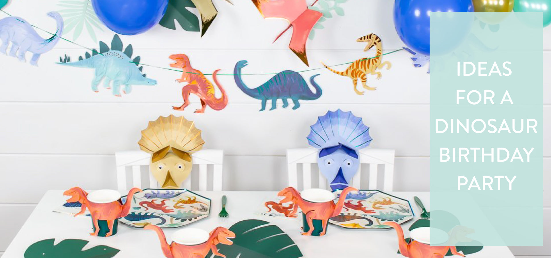 Ideas for a Dinosaur Birthday Party | The Party Darling