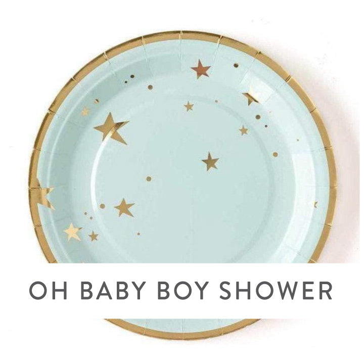 Oh Baby Boys' Baby Shower