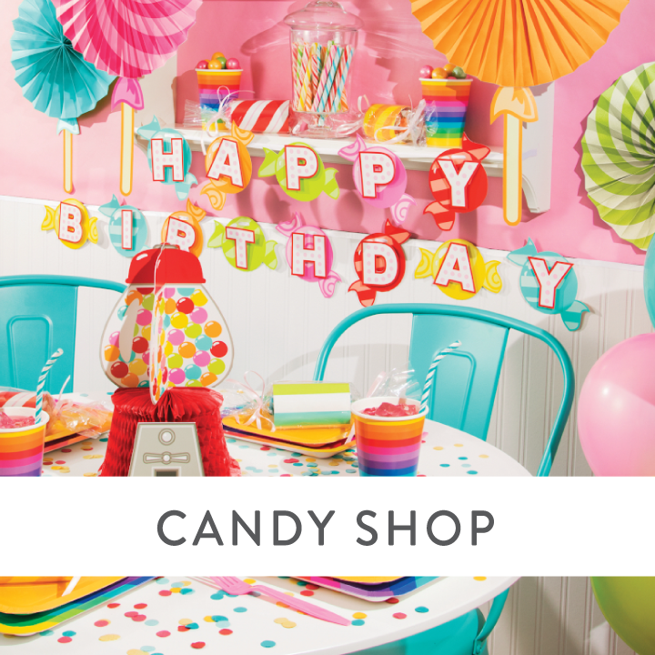 Candy Shop Party Supplies