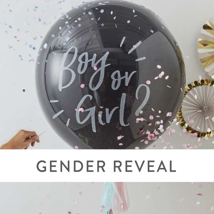 Gender Reveal Party Supplies and Decorations
