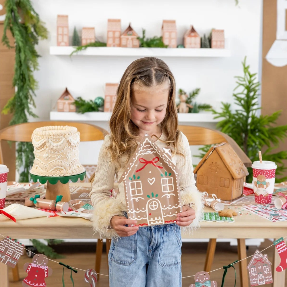 Gingerbread House Decorating Party Supplies | The Party Darling