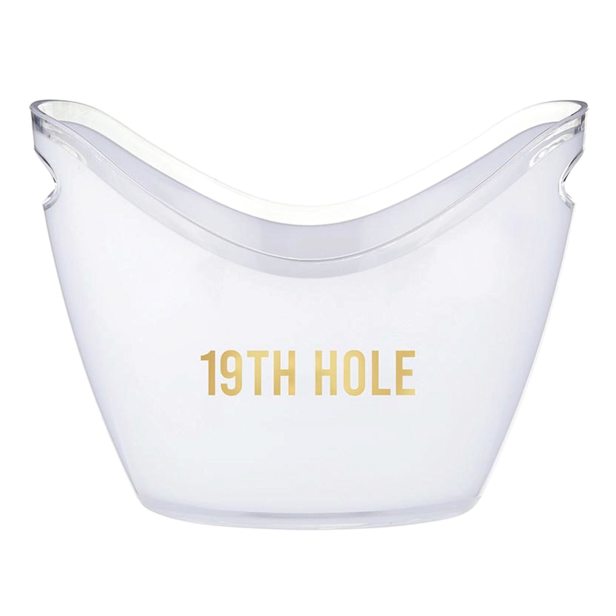 19th Hole Acrylic Beverage & Ice Bucket | The Party Darling