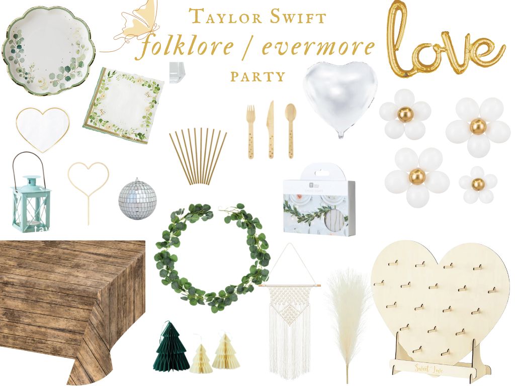 taylor swift folklore party ideas