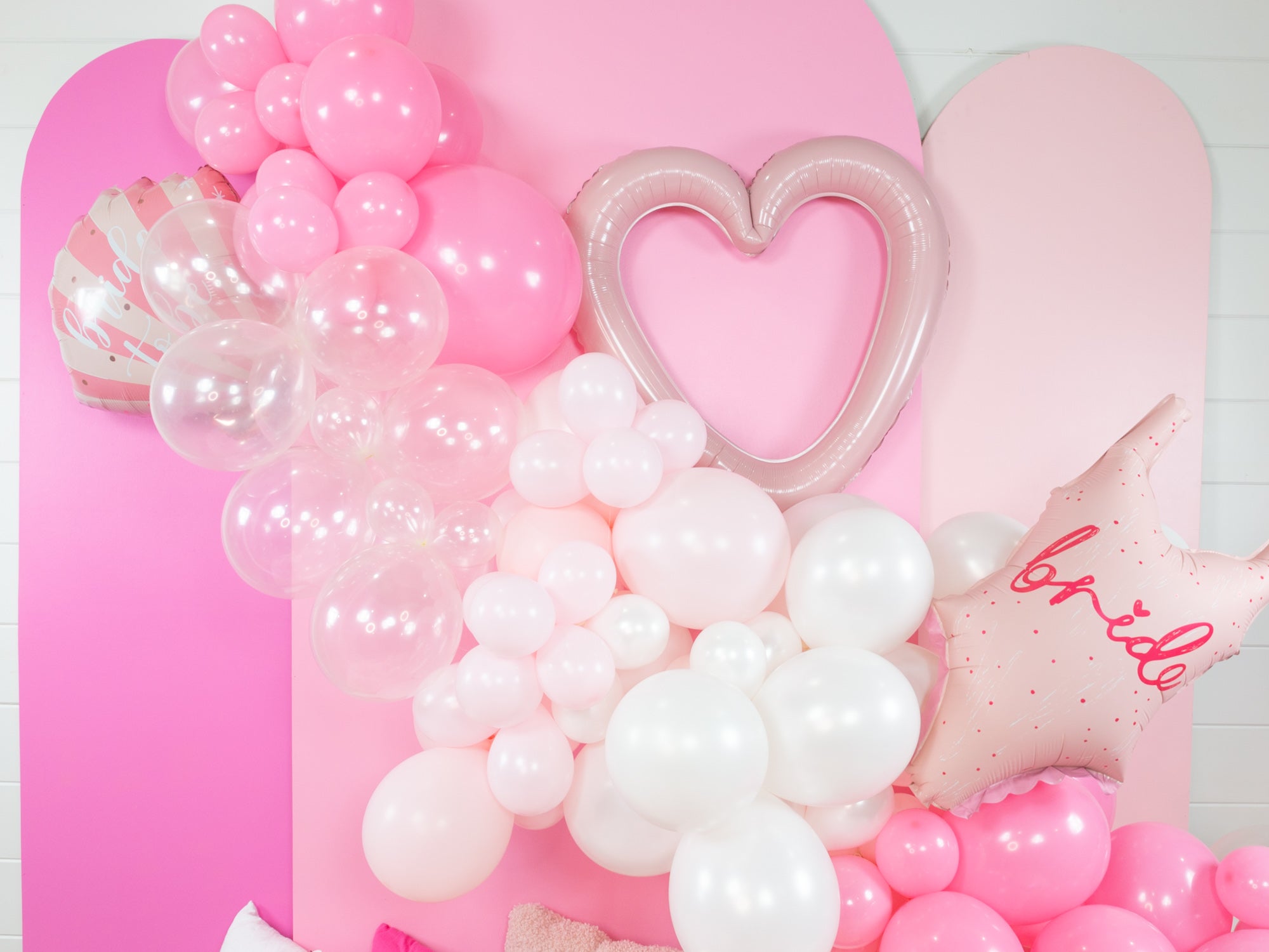 Pink Seashell Bride to Be Balloon 20.5in | The Party Darling