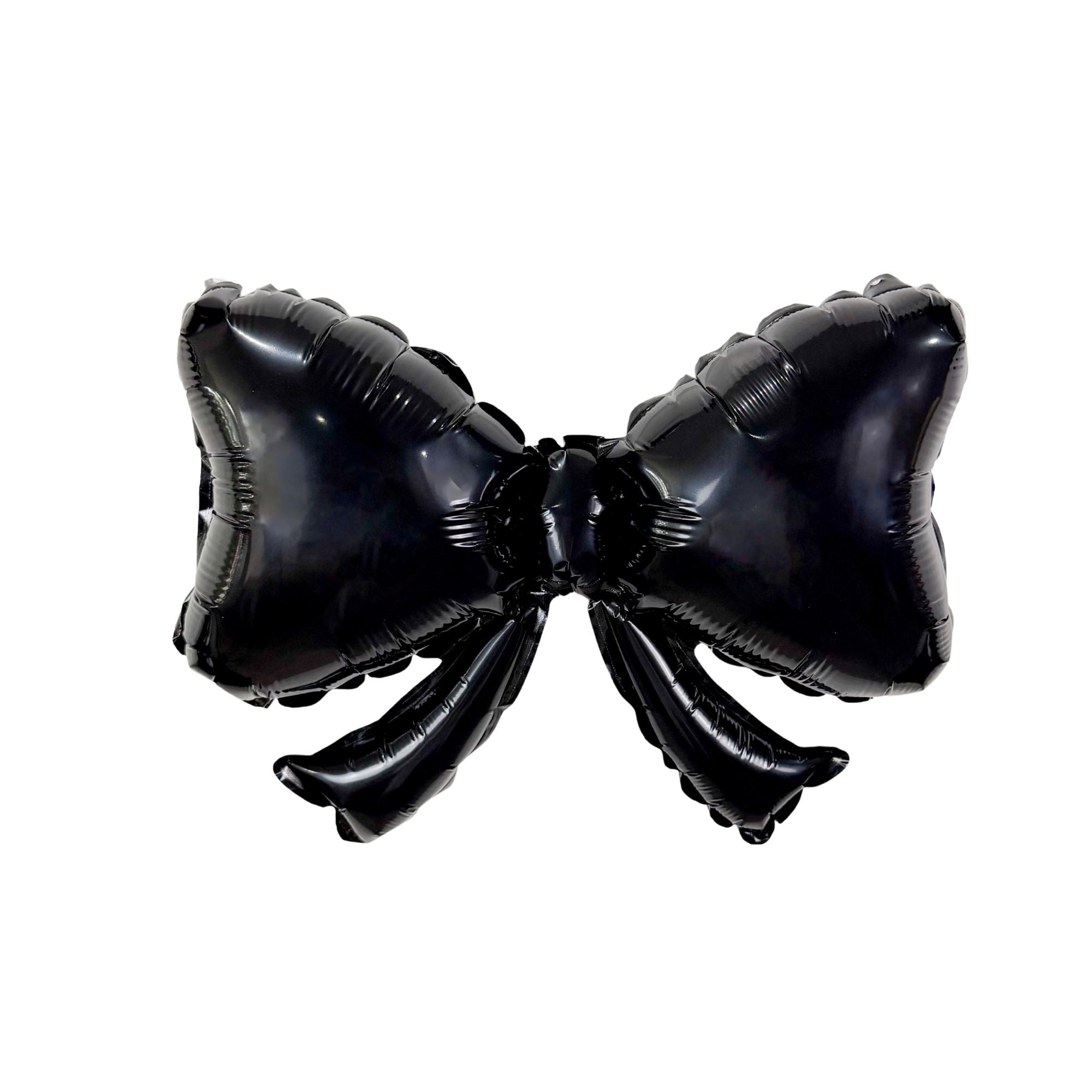 Black Bow Foil Balloon 40in – Large Party Balloon