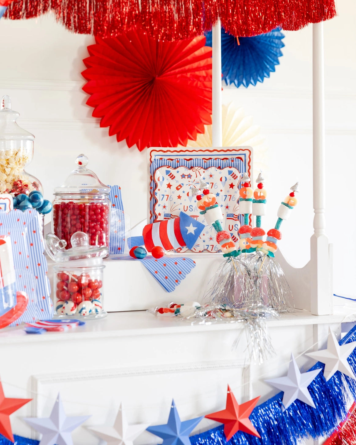 Firecracker Patriotic Party Decorations