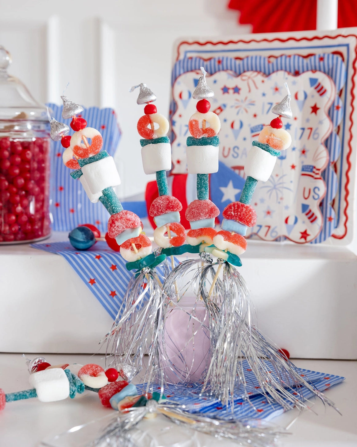 Patriotic table decorations