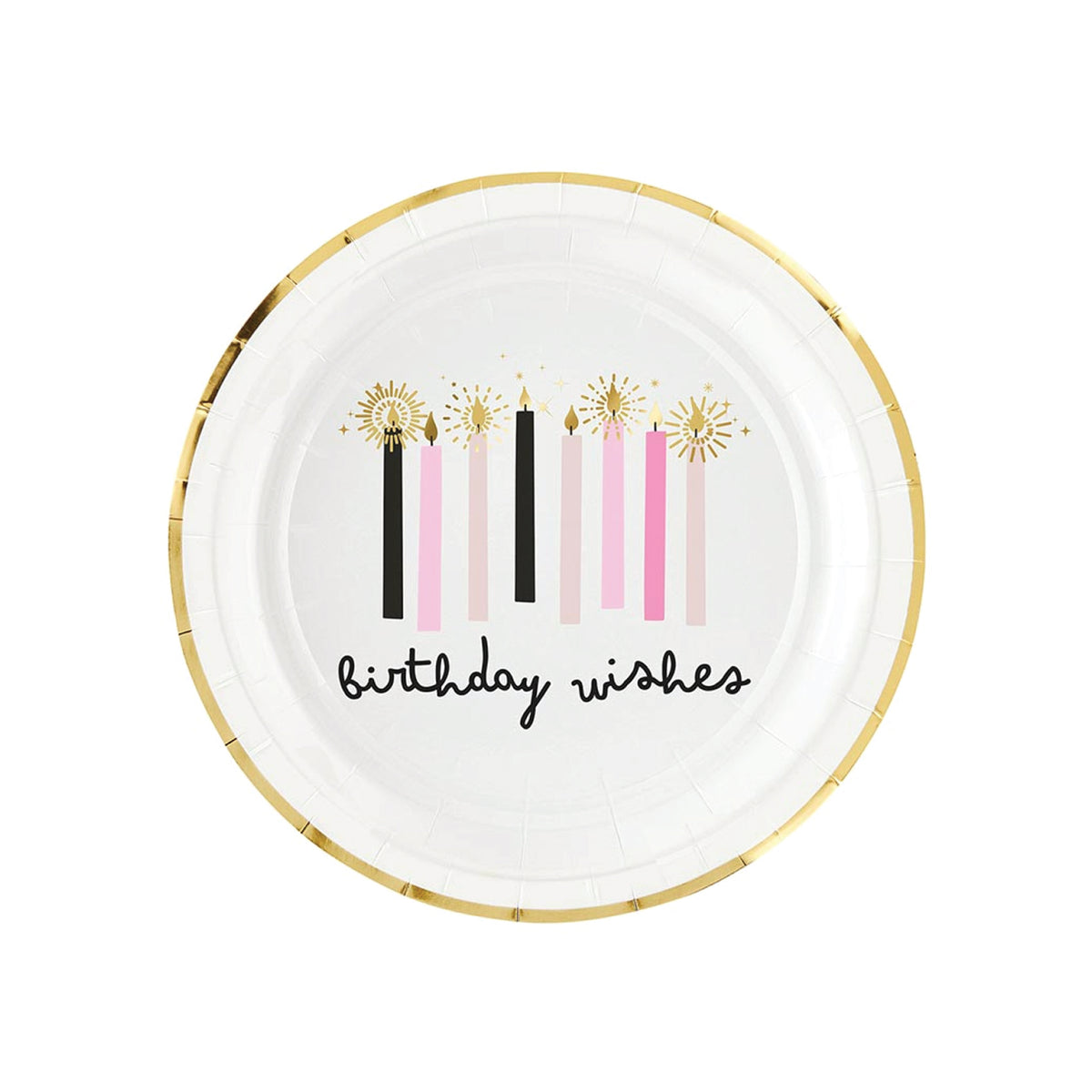 Birthday Wishes Dessert Plates 8ct | The Party Darling