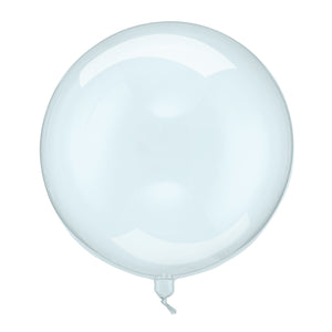 Clear Blue Sphere Balloon 15.7in | The Party Darling