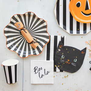 Boo La La Napkins with Halloween Party Tableware from MME | The Party Darling