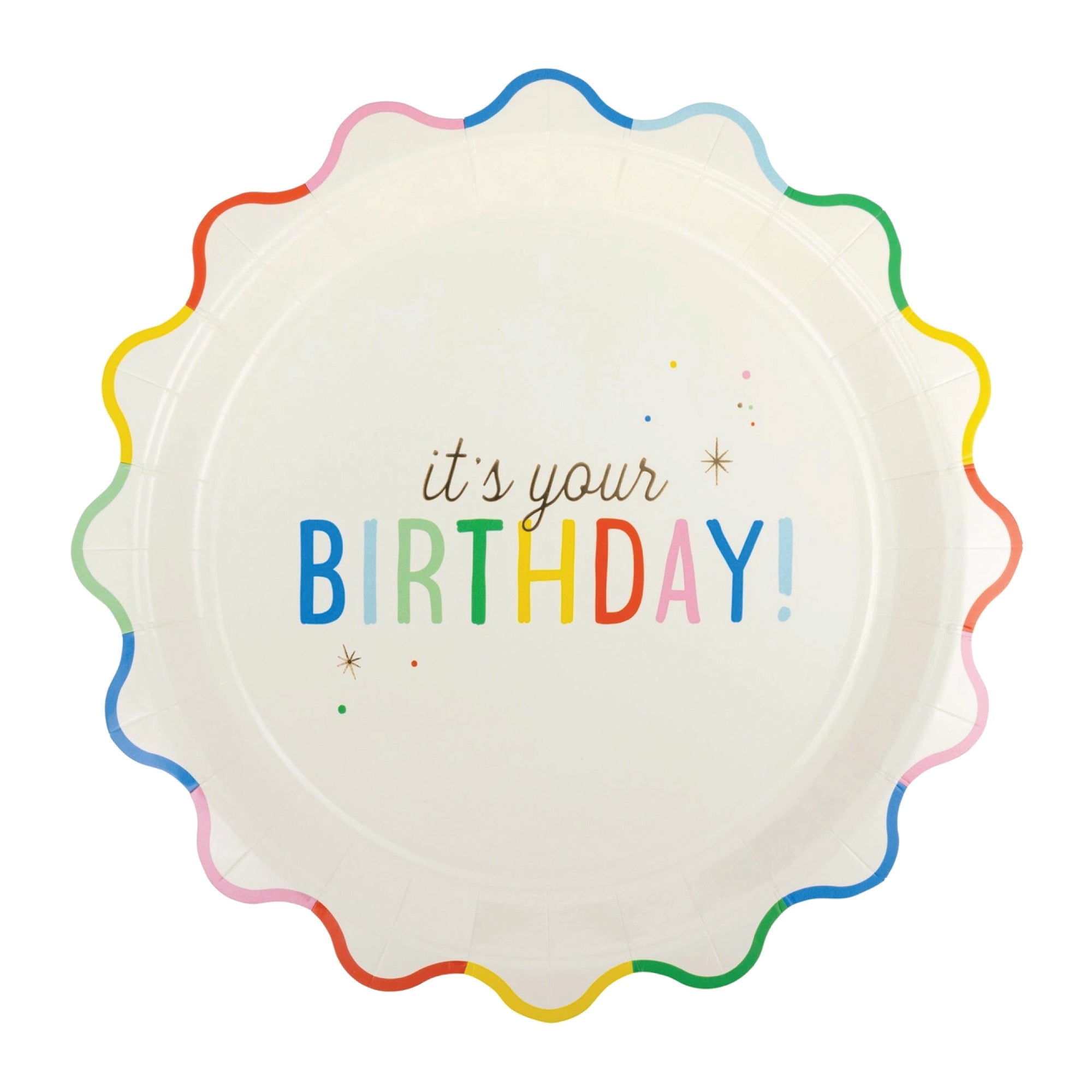 It’s your birthday lunch plates