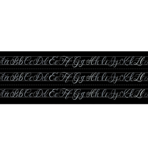 Chalkboard Alphabet Paper Table Runner 8ft | The Party Darling
