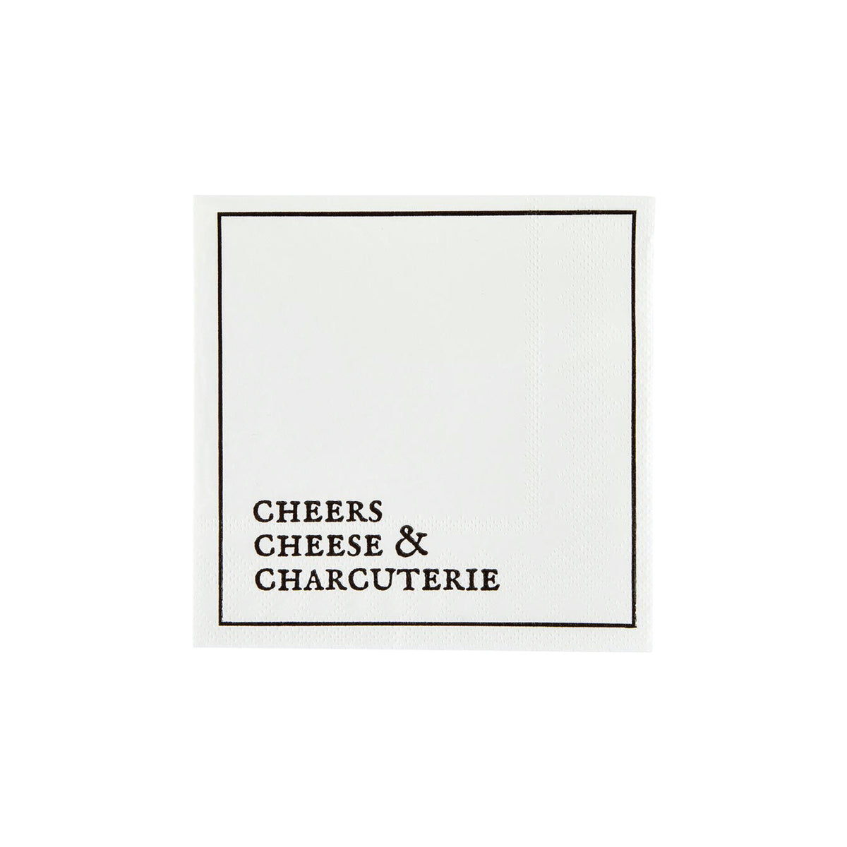 Cheers Cheese &amp; Charcuterie Dessert Napkins 20ct | The Party Darling