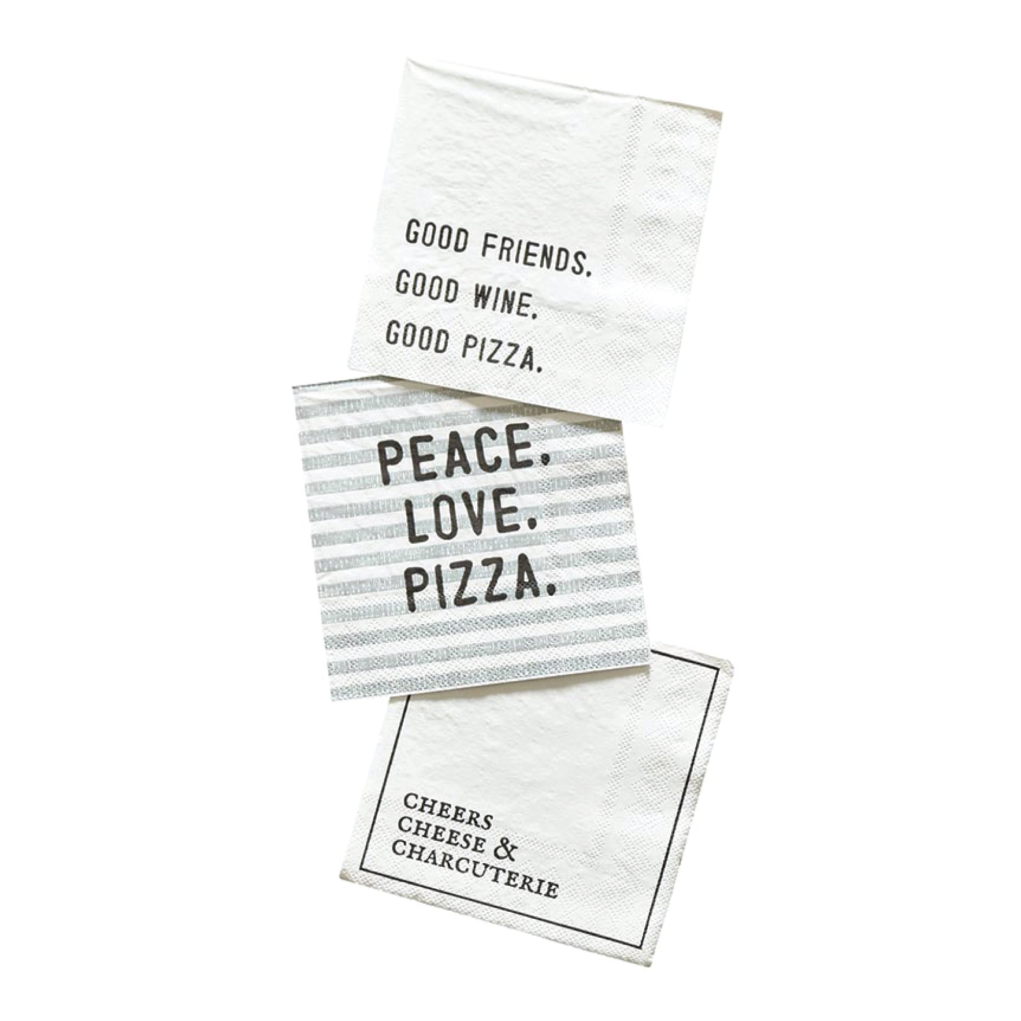 Cheers Cheese & Charcuterie Dessert Napkins 20ct | The Party Darling