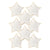 Cream Star Shaped Lunch Plates 8ct | The Party Darling