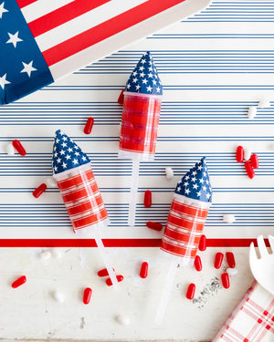 DIY 4th of July Rocket Confetti Poppers | The Party Darling