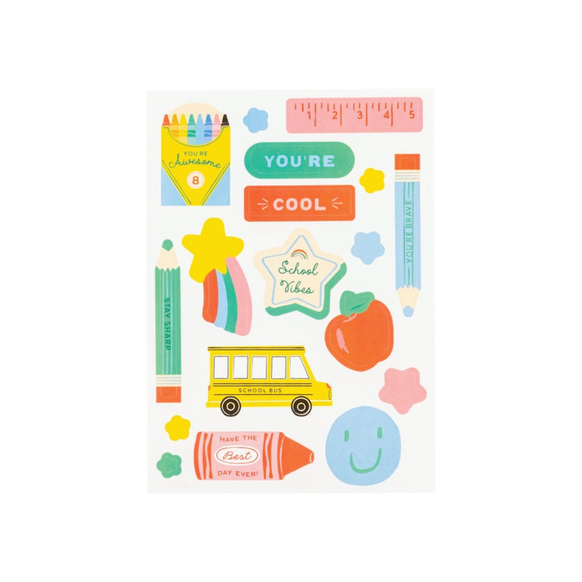 Kids party favor bags with backpack style and stickers