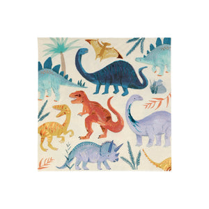Dinosaur Kingdom Lunch Napkins 16ct | The Party Darling