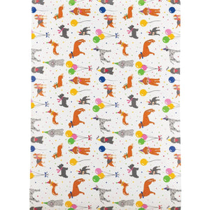 Dog Birthday Party Paper Table Runner 10ft | The Party Darling 