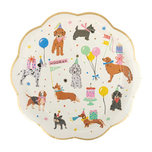 Dog Birthday Party Plates | The Party Darling