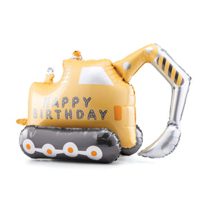 Giant Standing Excavator Balloon 30in | The Party Darling