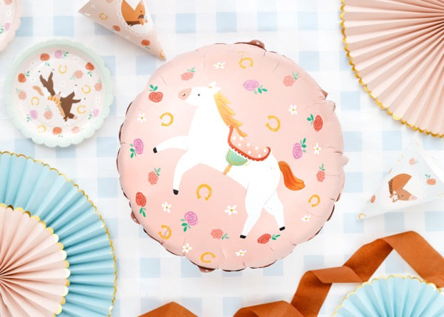 Pink Horse Balloon Decor | The Party Darling