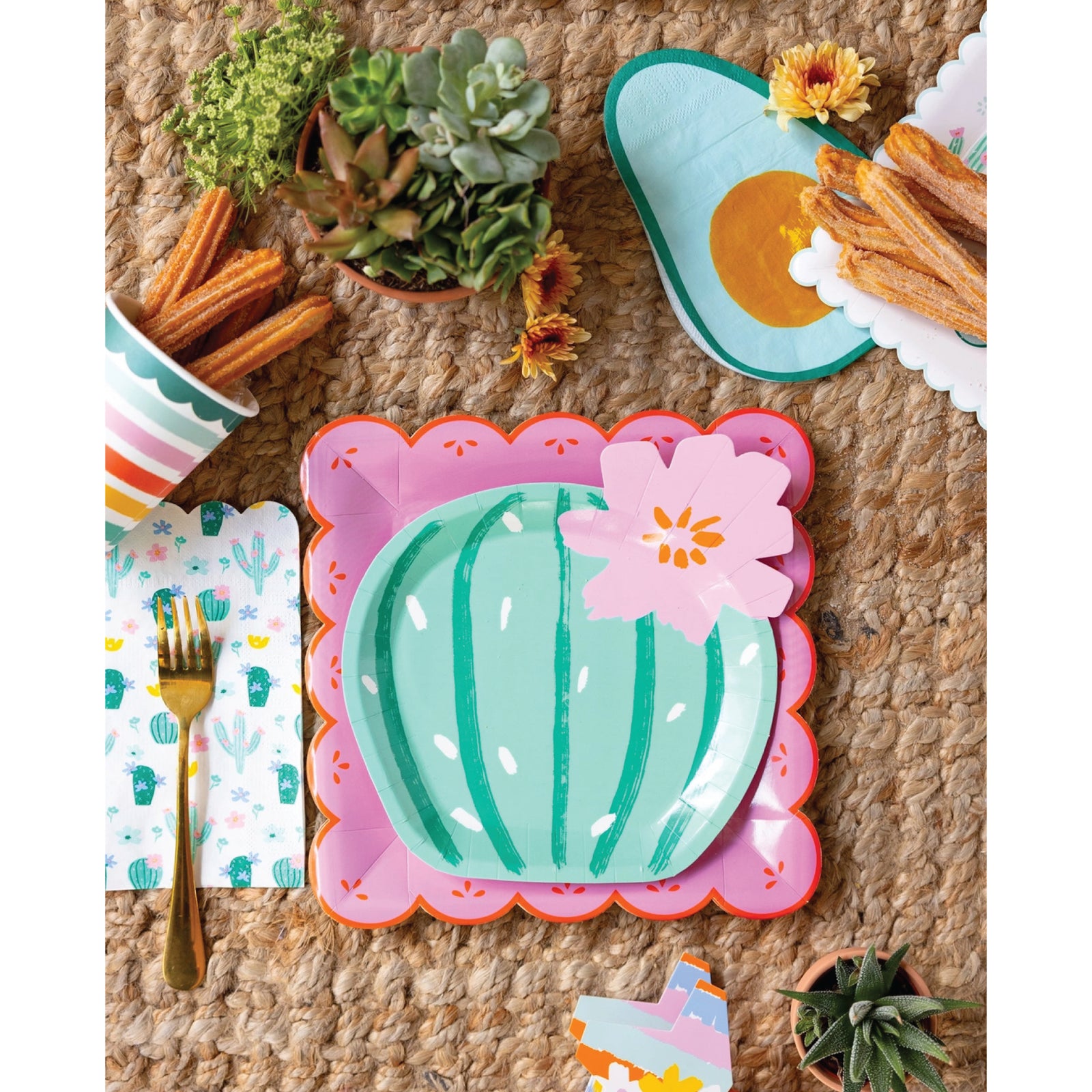 Fiesta Avocado Shaped Guest Towels 24ct | The Party Darling