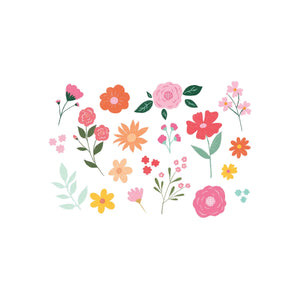 Floral Temporary Tattoos 19ct | The Party Darling