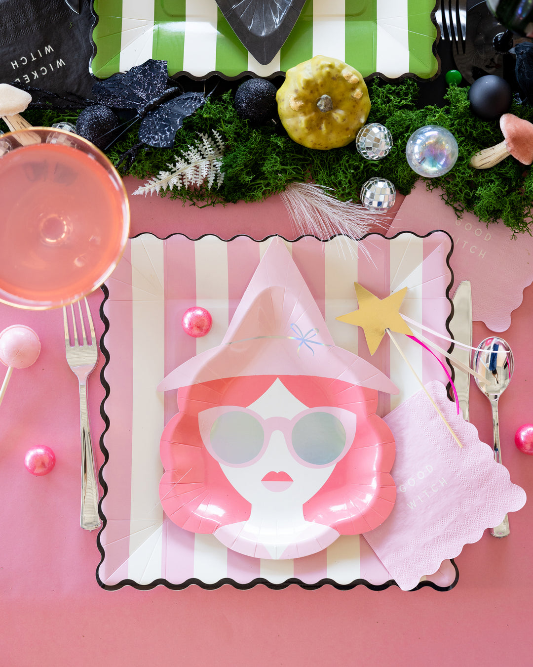 Good Witch Halloween Dessert Plates 8ct | The Party Darling