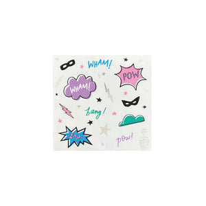 Girl Superhero Stickers Sheets | The Party Darling