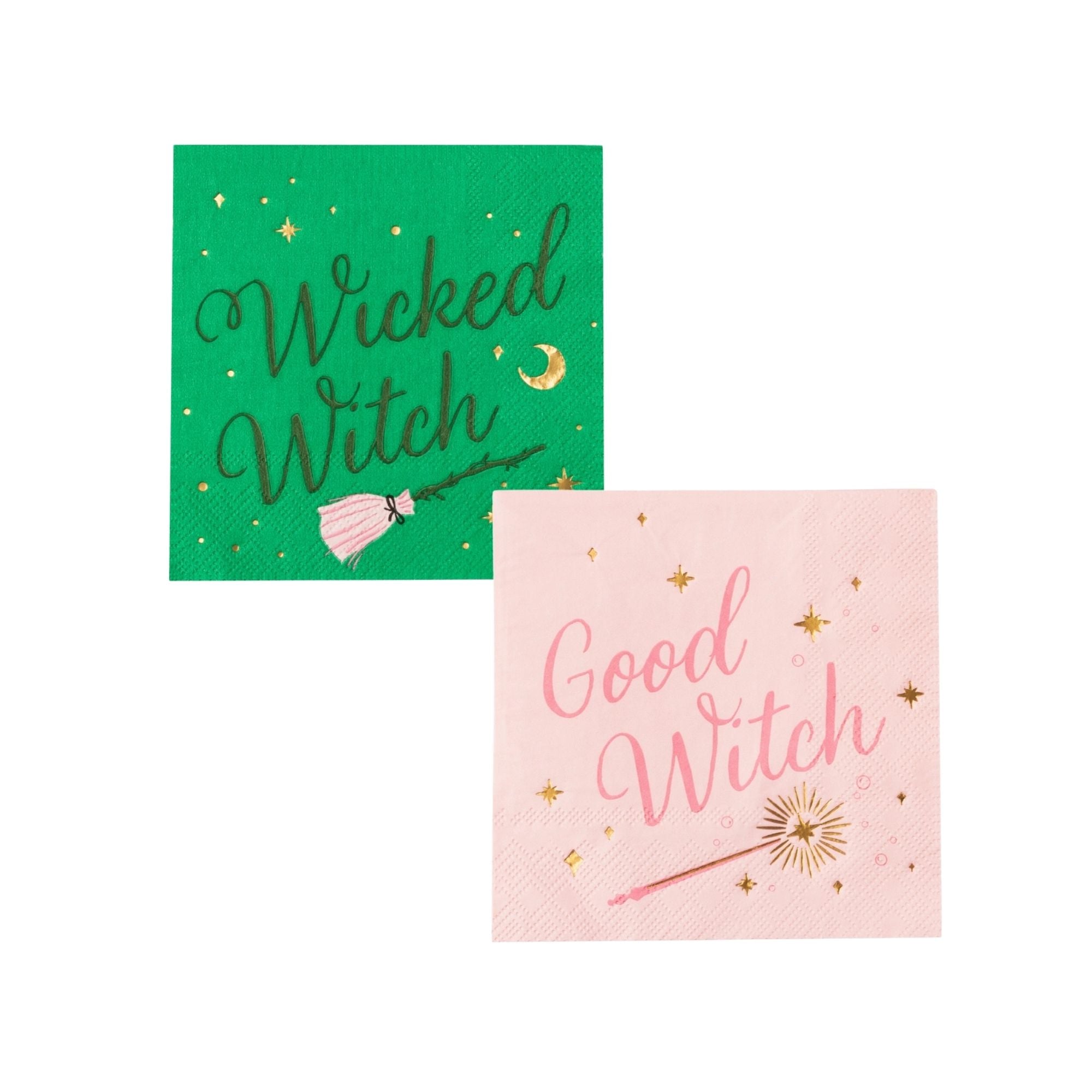 Good & Wicked Witch Dessert Napkins 20ct | The Party Darling