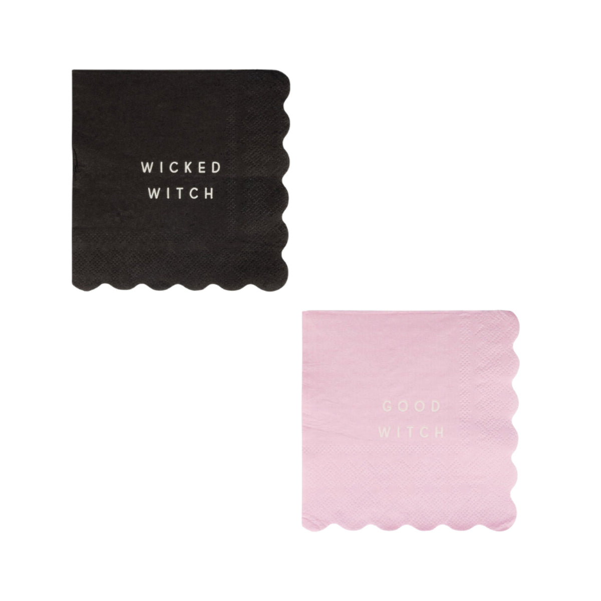 Good Witch Bad Witch Dessert Napkins 24ct | The Party Darling