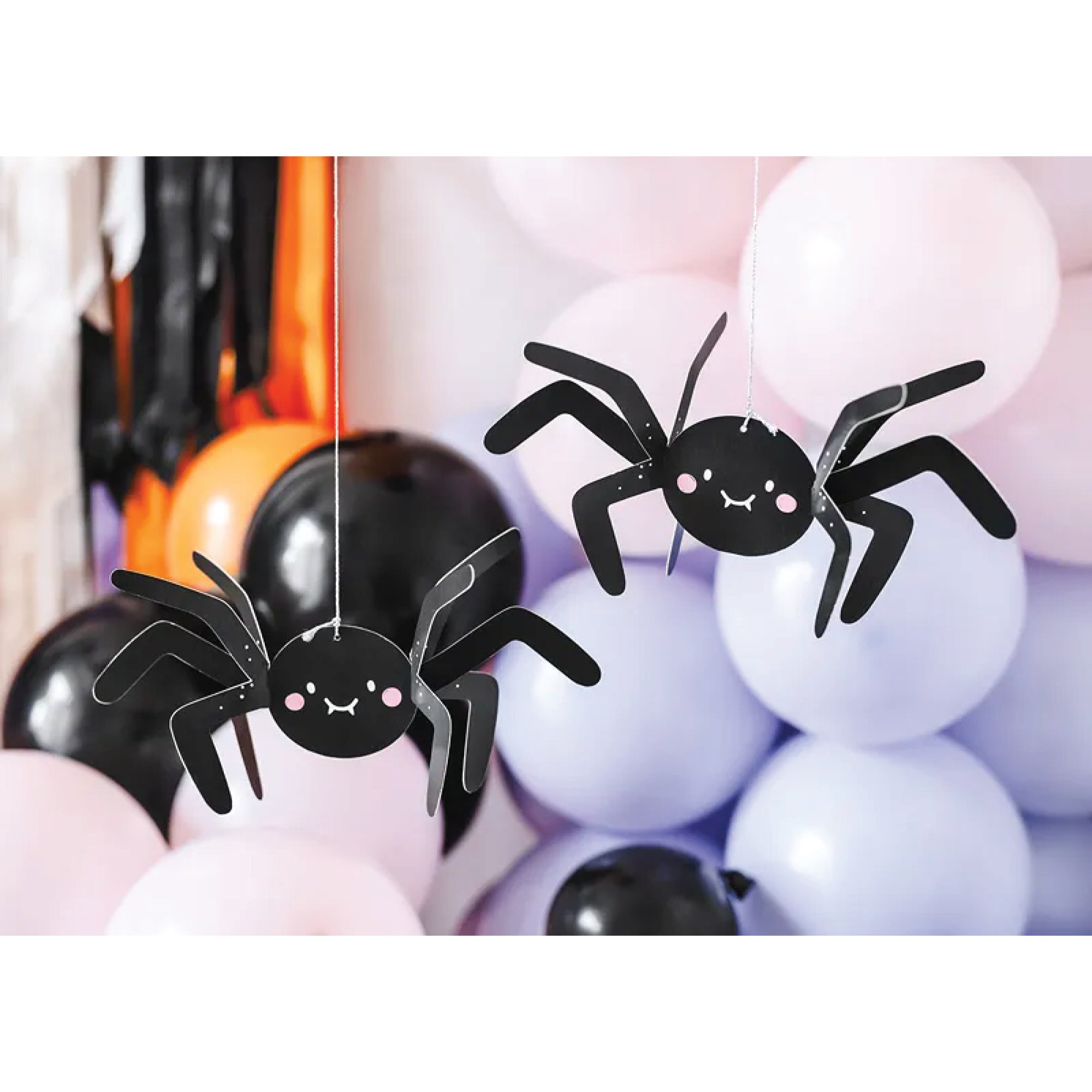 DIY Paper Spider Hanging Decorations 5ct | The Party Darling