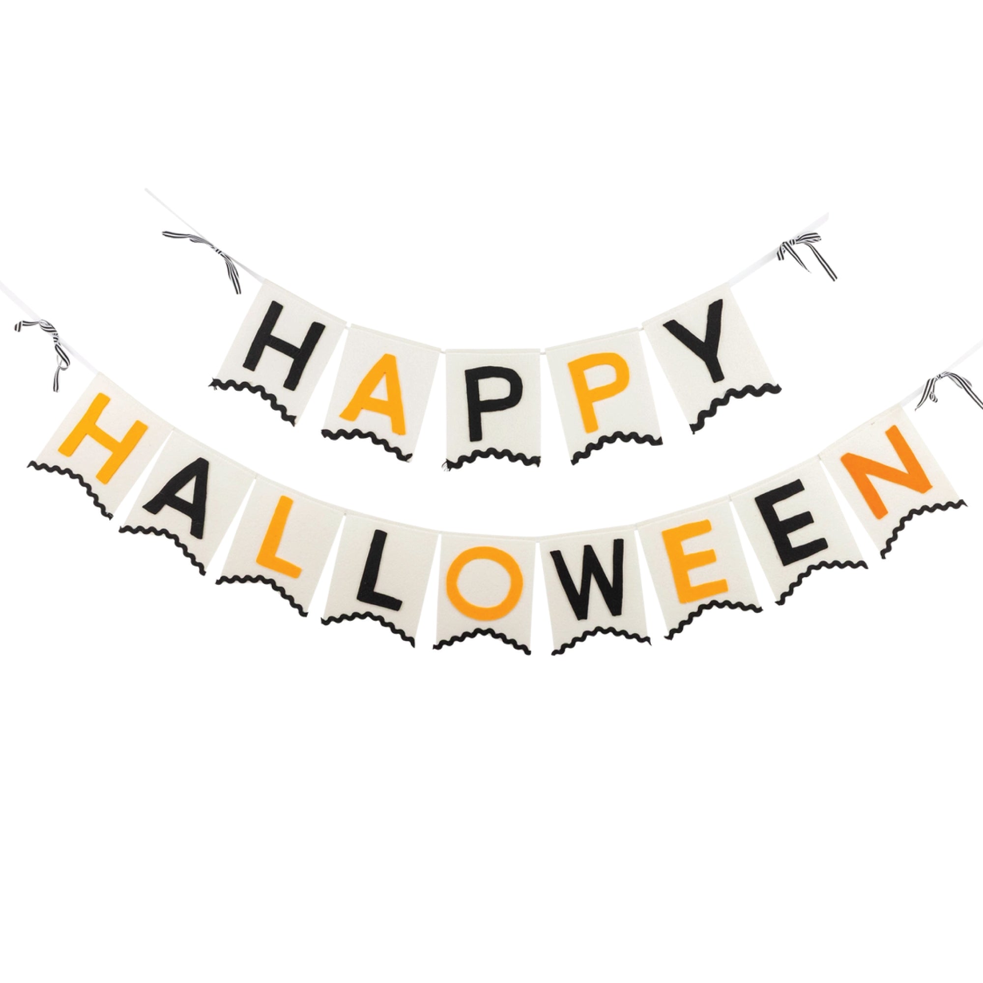 Happy Halloween Felt Banner 6ft