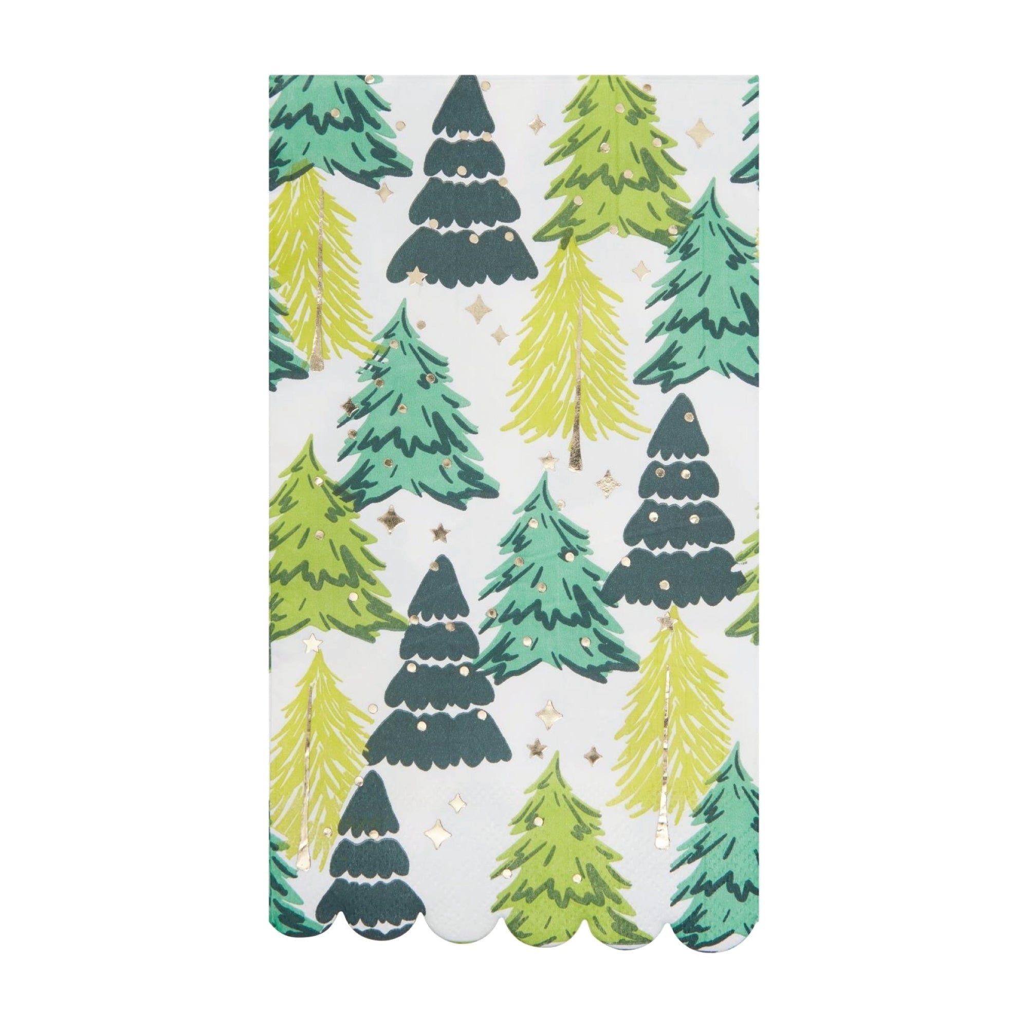 Holiday Trees Paper Guest Towels