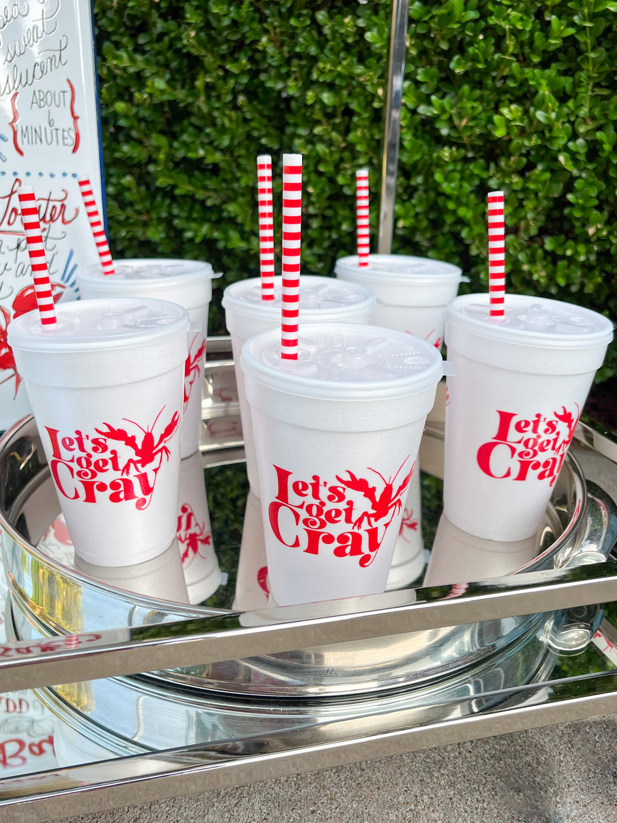 16oz Styrofoam Cups: I Hate Everyone But You – Pop & Pour Party Co