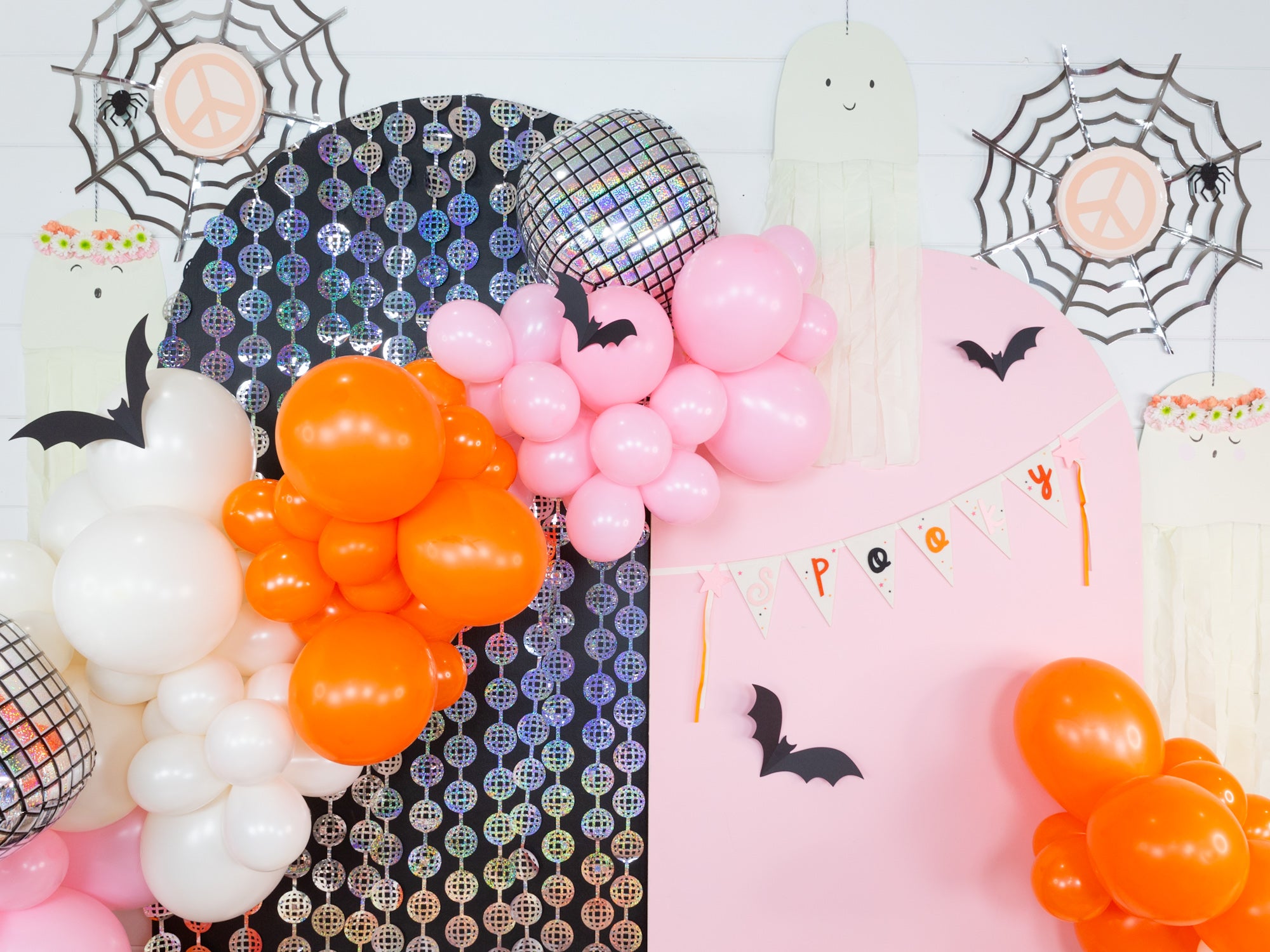 Silver Disco Ball Orbz Foil Balloon | The Party Darling