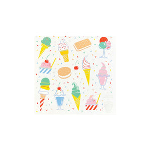 Ice Cream Sticker Sheets 4ct | The Party Darling