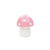 Large Pink Mushroom Candle 4in | The Party Darling