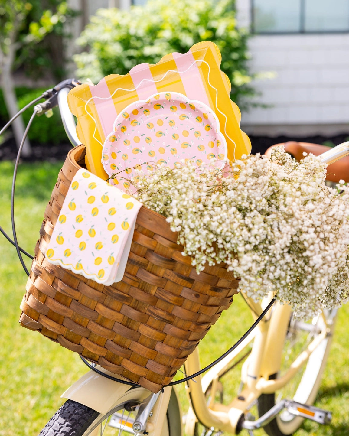 Lemon themed party supplies