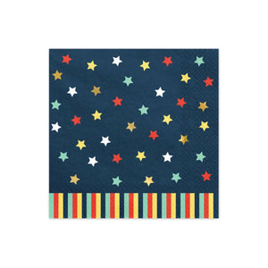 Multicolor Stars Lunch Napkins 12ct | The Party Darling