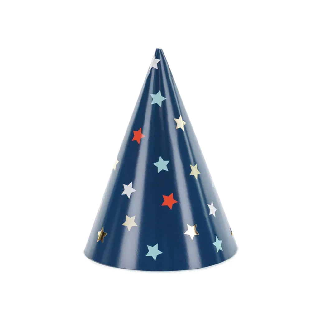 Multicolr-Star-Party-Hat-
