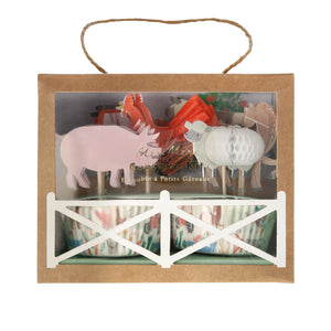 On the Farm Cupcake Decorating Kit 24ct | The Party Darling