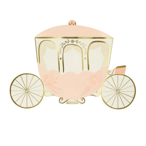 princess carriage dessert plates
